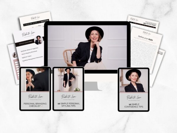 Style Confidence Power Bundle, DIY personal Styling Resources for Women, Worksheets & Styling Tips | Style Confidence Power Bundle