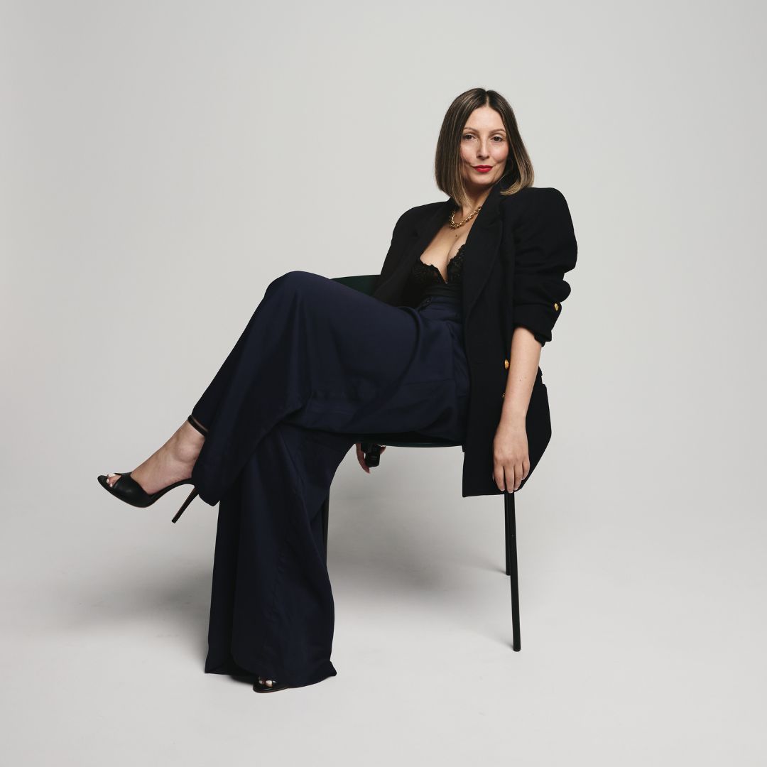 Roberta Lee - The Sustainable Stylist Style & Identity Expert London Luxury Styling | Powerful Seated Posture for Personal Branding | Sustainably Styled