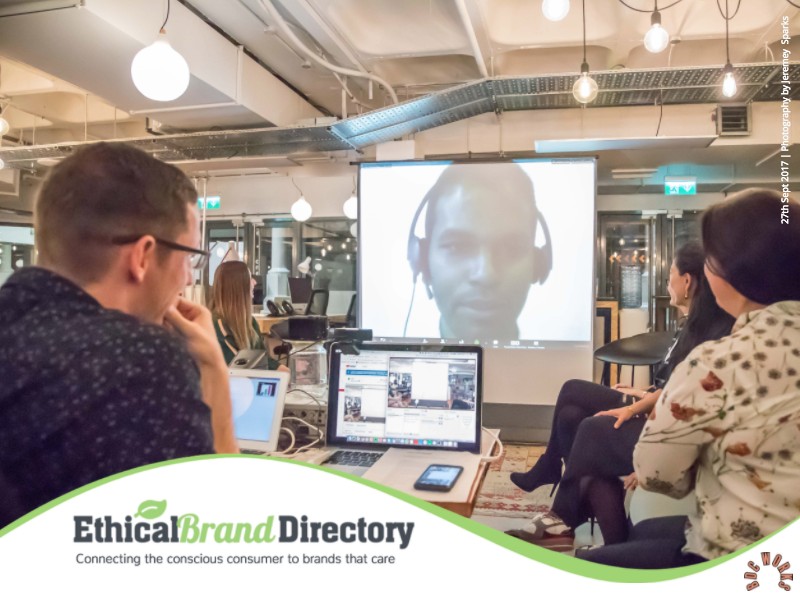 Live streamed from Canada was Akhil Sivanandan the founder of Green Story (one of our Sponsors) who spoke about the importance of metrics and transparency in an increasingly sceptical market | Tech supported by: Steve Woody | Photographer Jeremy Sparks