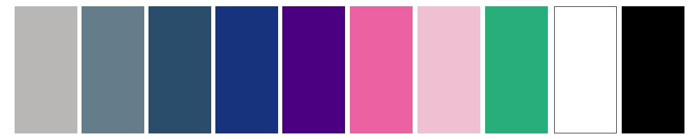 Cool Colour Palette | Grey, Blue, Purple, Pink, Green, White and Black | Colours for Cool Skin Tones 