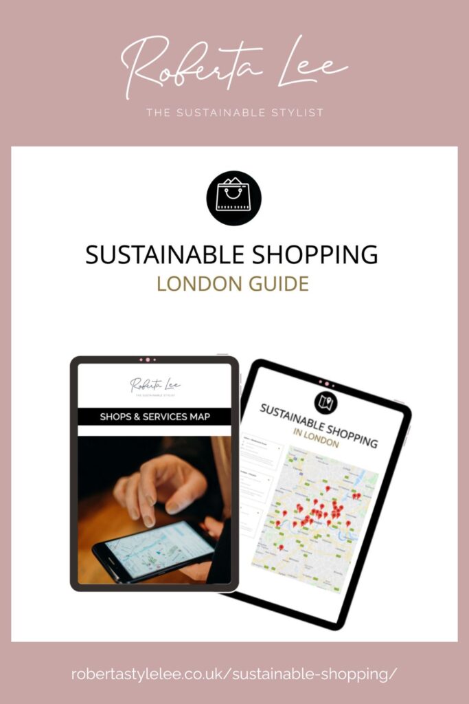 Secondhand September places to shop in London - Sustainable Shopping Map 