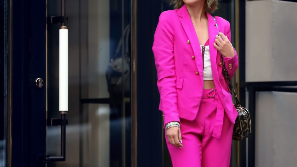 Bright Clothes - Bright Pink Suit