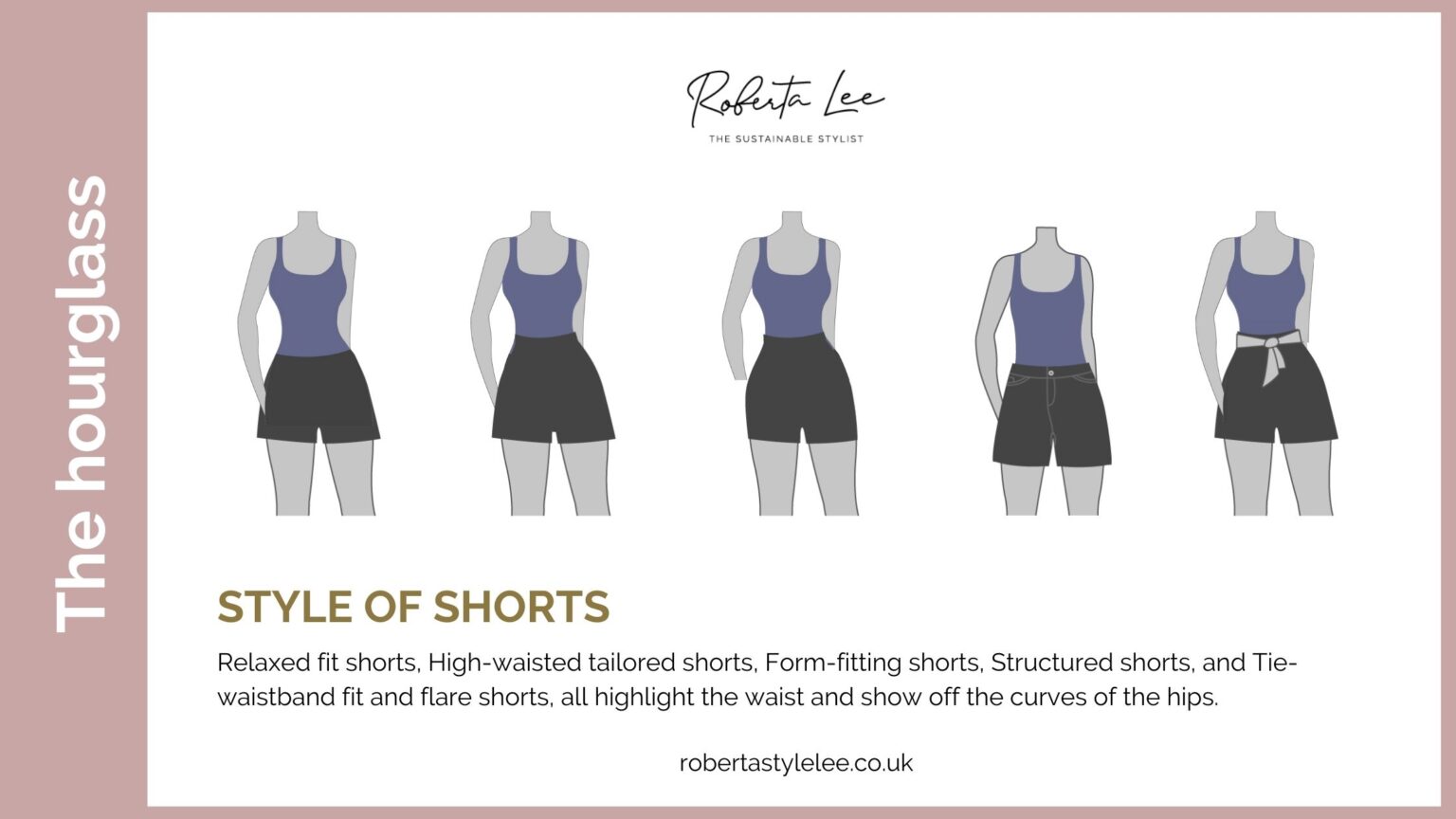 Hourglass Body Shape Guide | Roberta Lee - The Sustainable Stylist