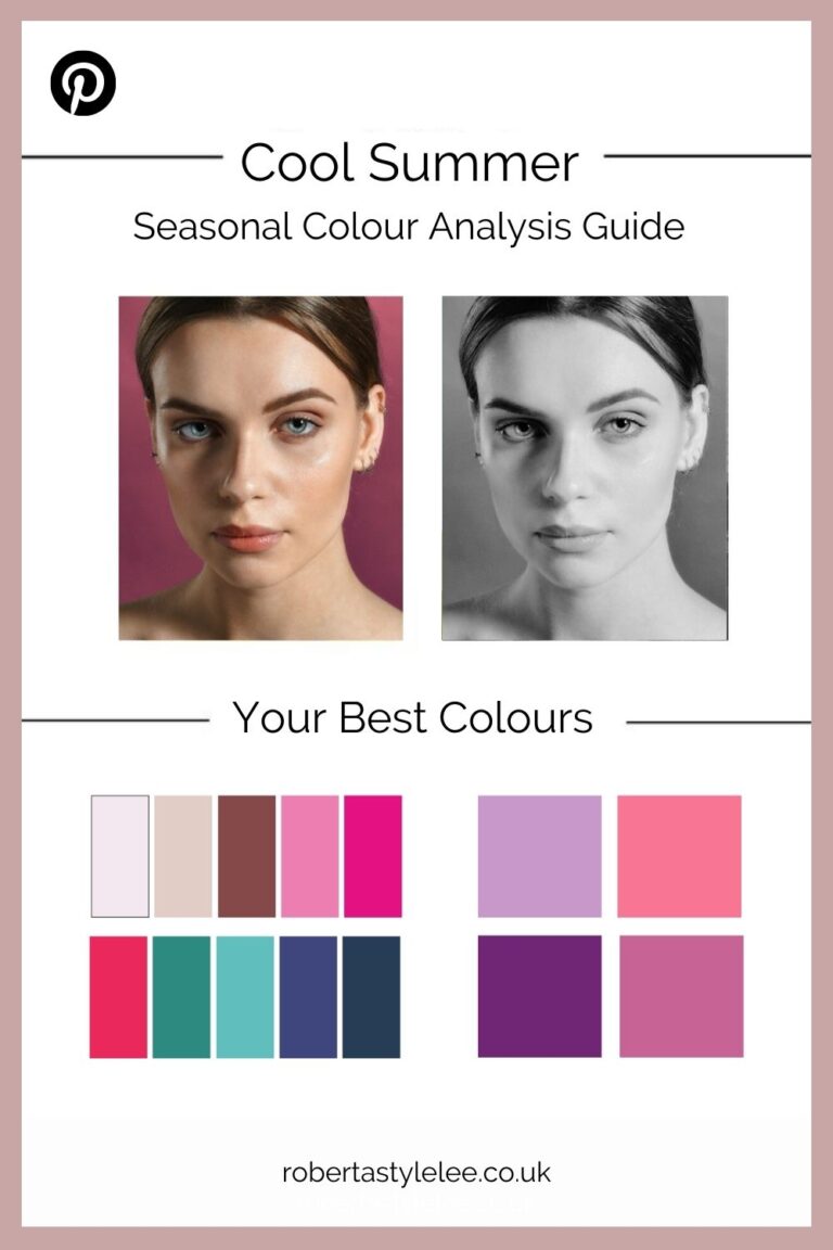 Cool Summer: Colour Analysis Guide - Roberta Lee - The Sustainable Stylist