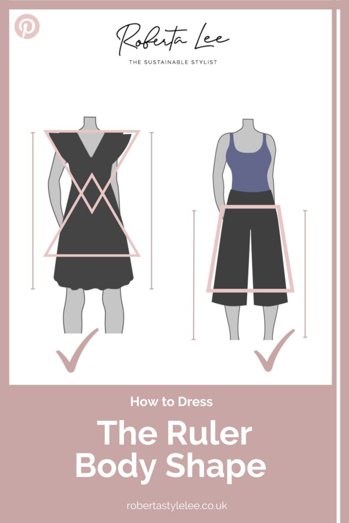 Ruler Body Shape Guide - Roberta Lee - The Sustainable Stylist