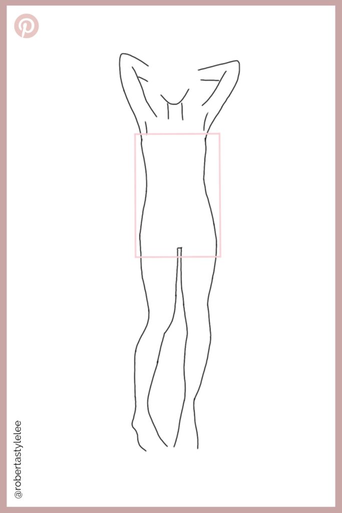 The ruler body shape | rectangle body shape