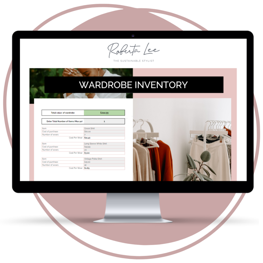 Wardrobe Inventory - Imac CTA image _ CPW Spreadsheet