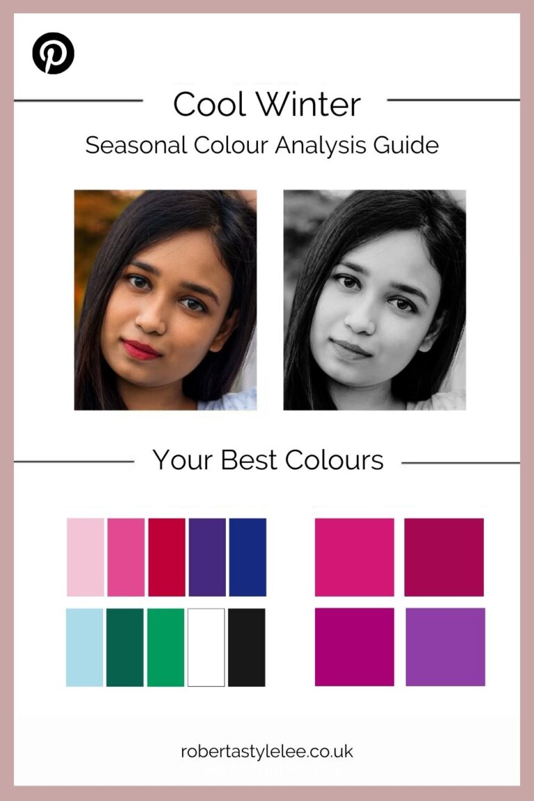 Cool Winter: Colour Analysis Guide | Roberta Lee - The Sustainable Stylist