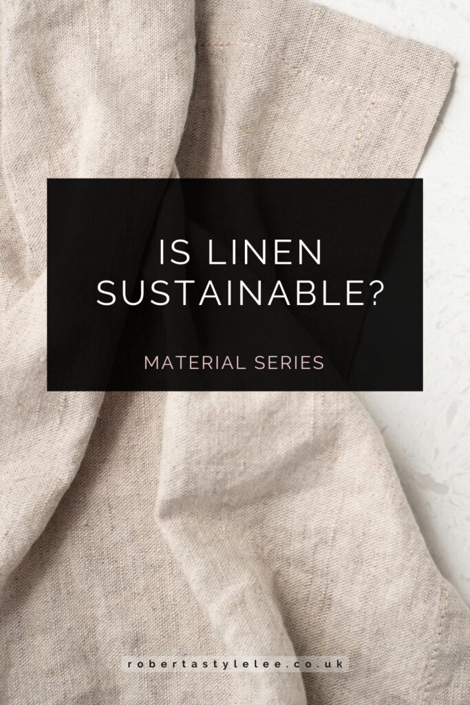 is linen sustainable? 