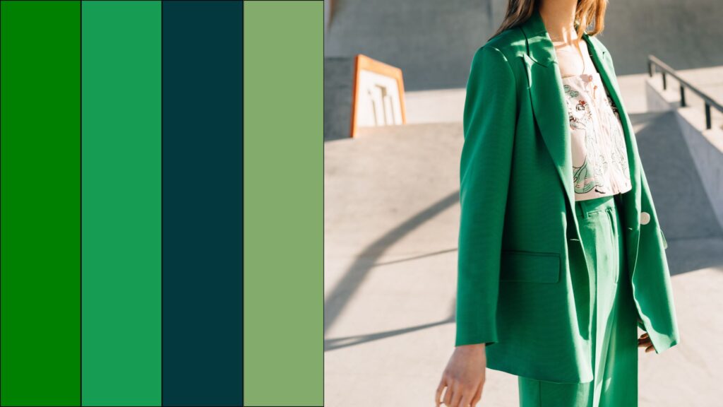 The Power of Wearing Colour | wearing Green 