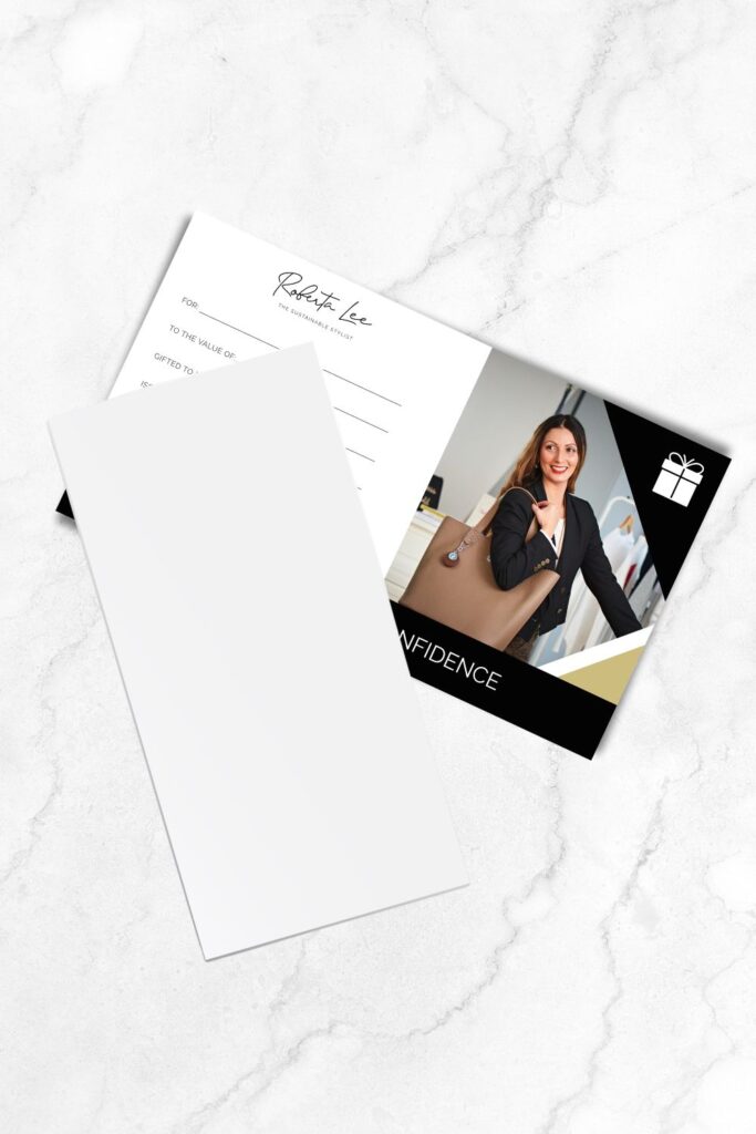Personal Styling Gift Vouchers - Gift Voucher Styling Experience for Women