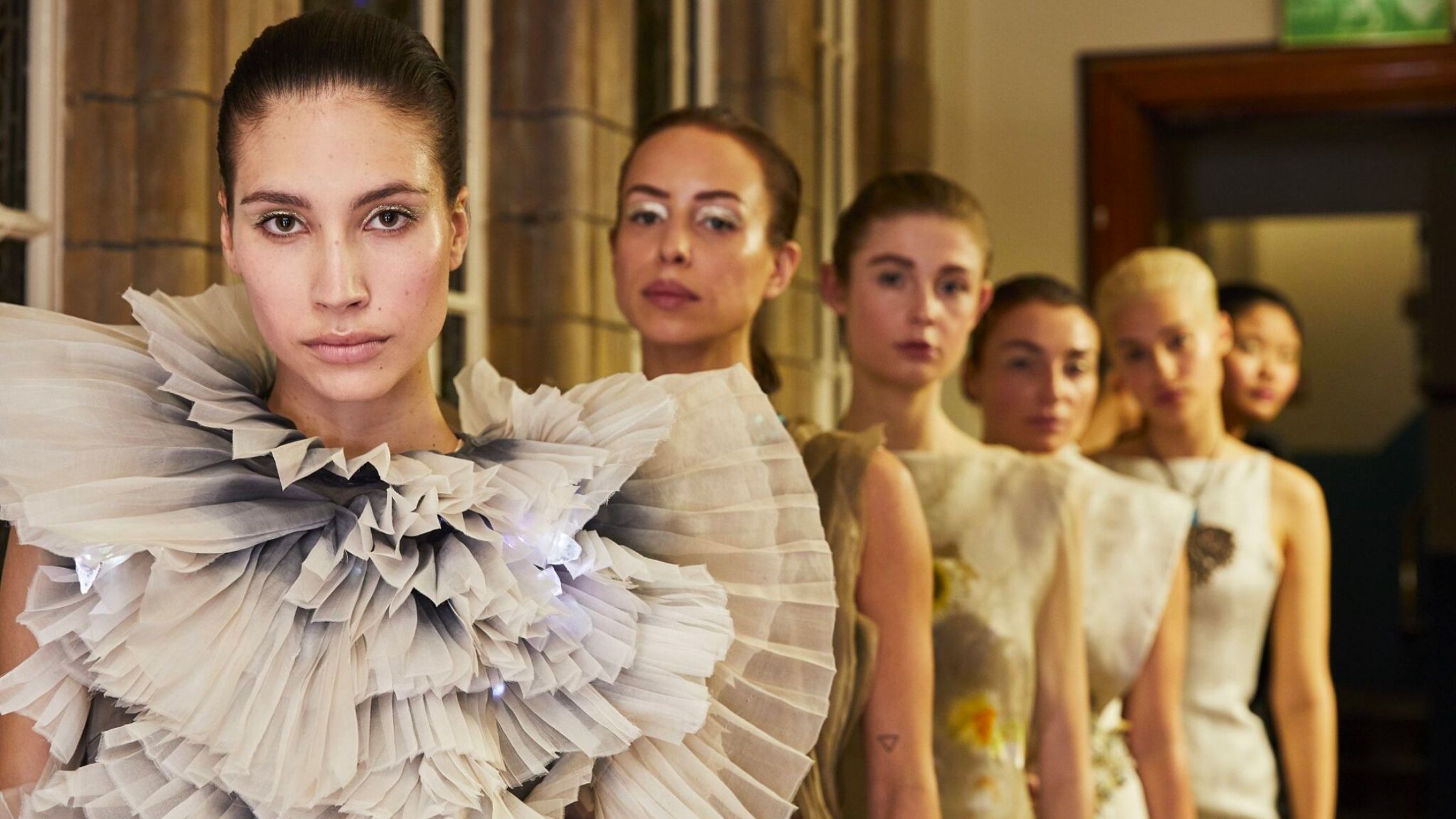 Deborah Milner Catwalk Natural History Museum 2018
