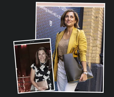 Giovanna style shift before and after
